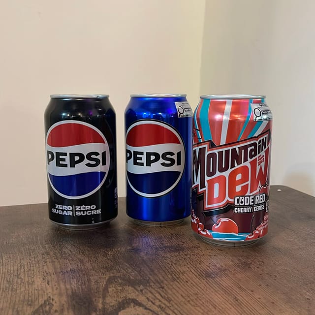 Can of Pop.