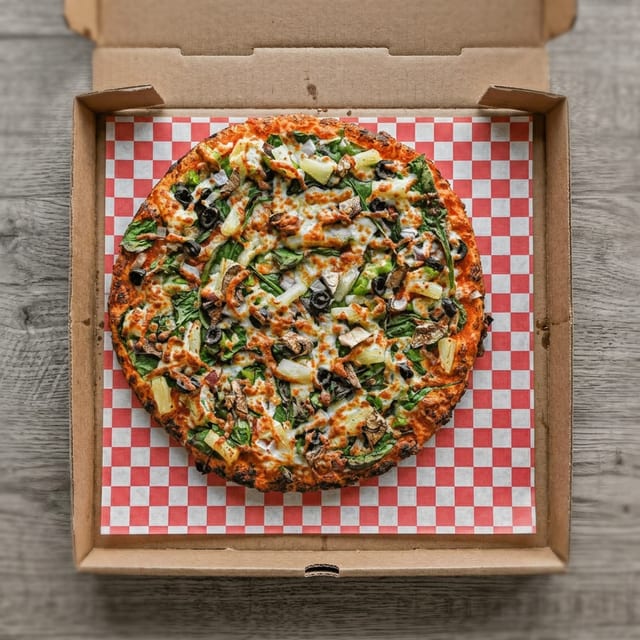 Pizza Talks Special Veggie.